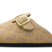 SRGN Monogram Mule- Taupe