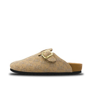 SRGN Monogram Mule- Taupe