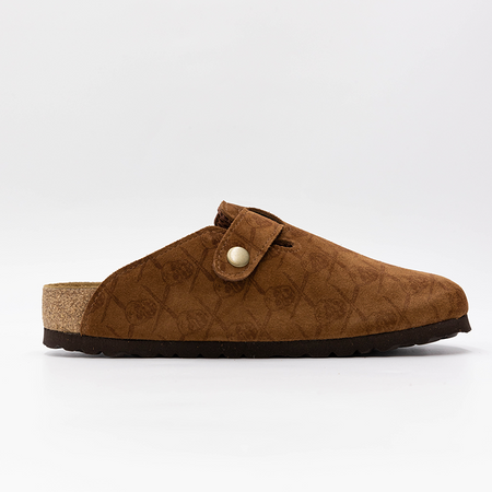 SRGN Monogram Birkenstock - Castagna Brown