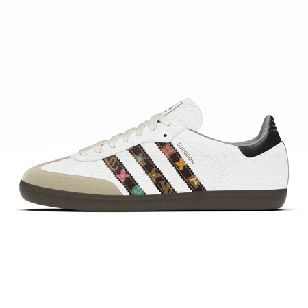 LV Craggy Monogram Samba - White