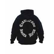 Black Santa Rosa Ciambrone Hoodie