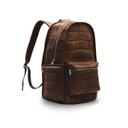 SRGN Luxe Backpack- Brown Croc