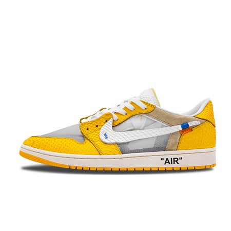 AJ1 Low OW Canary Luxe