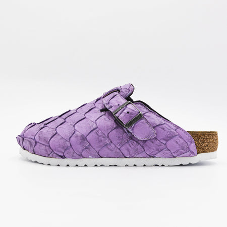 Purple Fish Scale Birkenstock